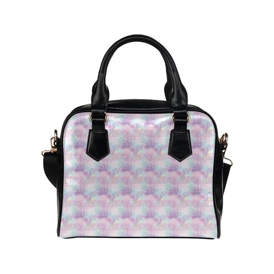 Aquarius Zodiac Pattern Print Design 01 Shoulder Handbag