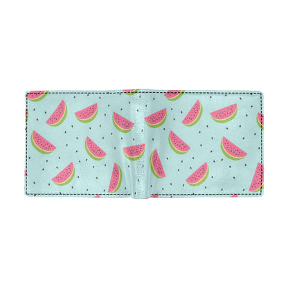 Watermelon Pattern Print Design WM06 Men's ID Card Wallet