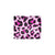 Pink Leopard Print Men's ID Card Wallet