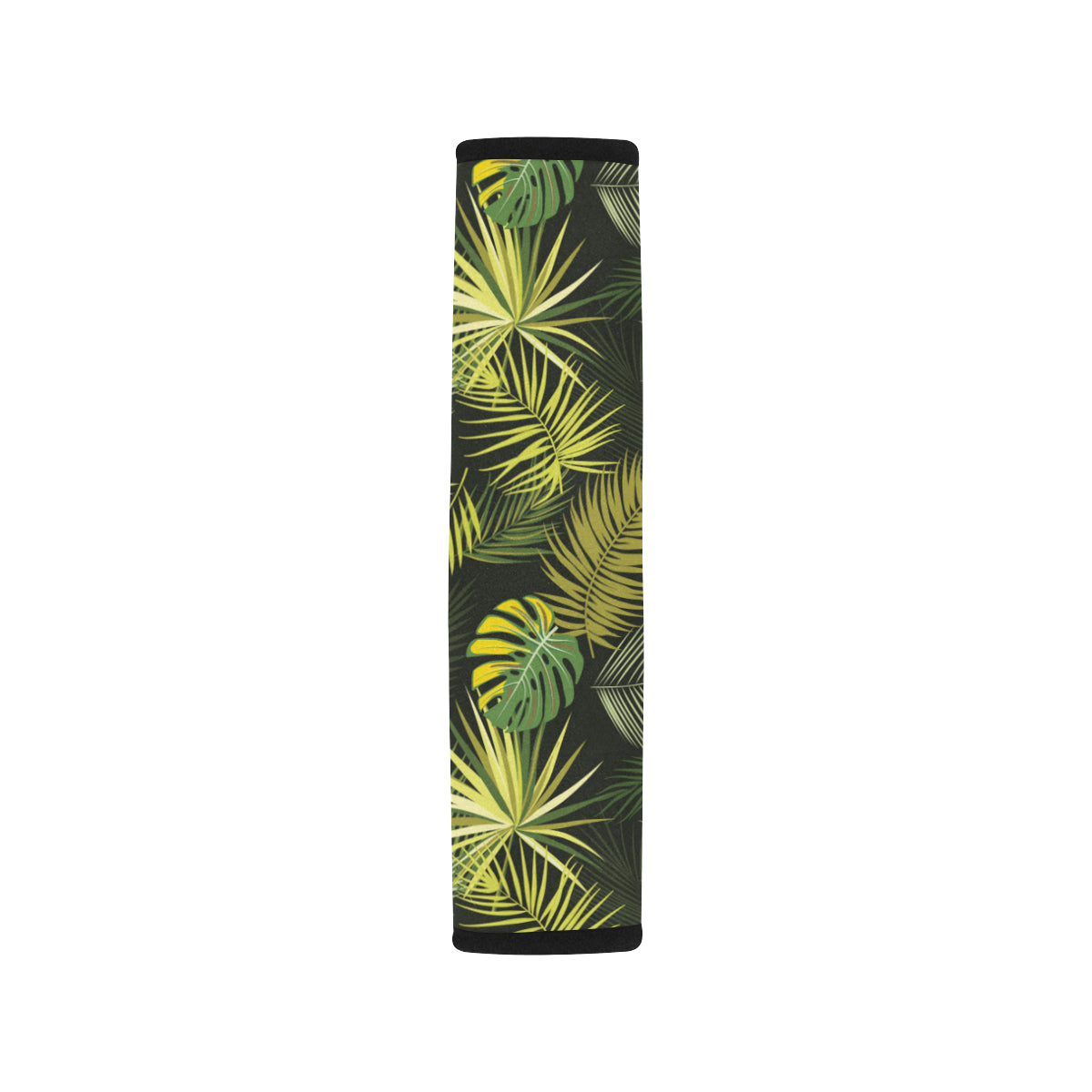 Palm Leaf Pattern Print Design A05 Car Seat Belt Cover