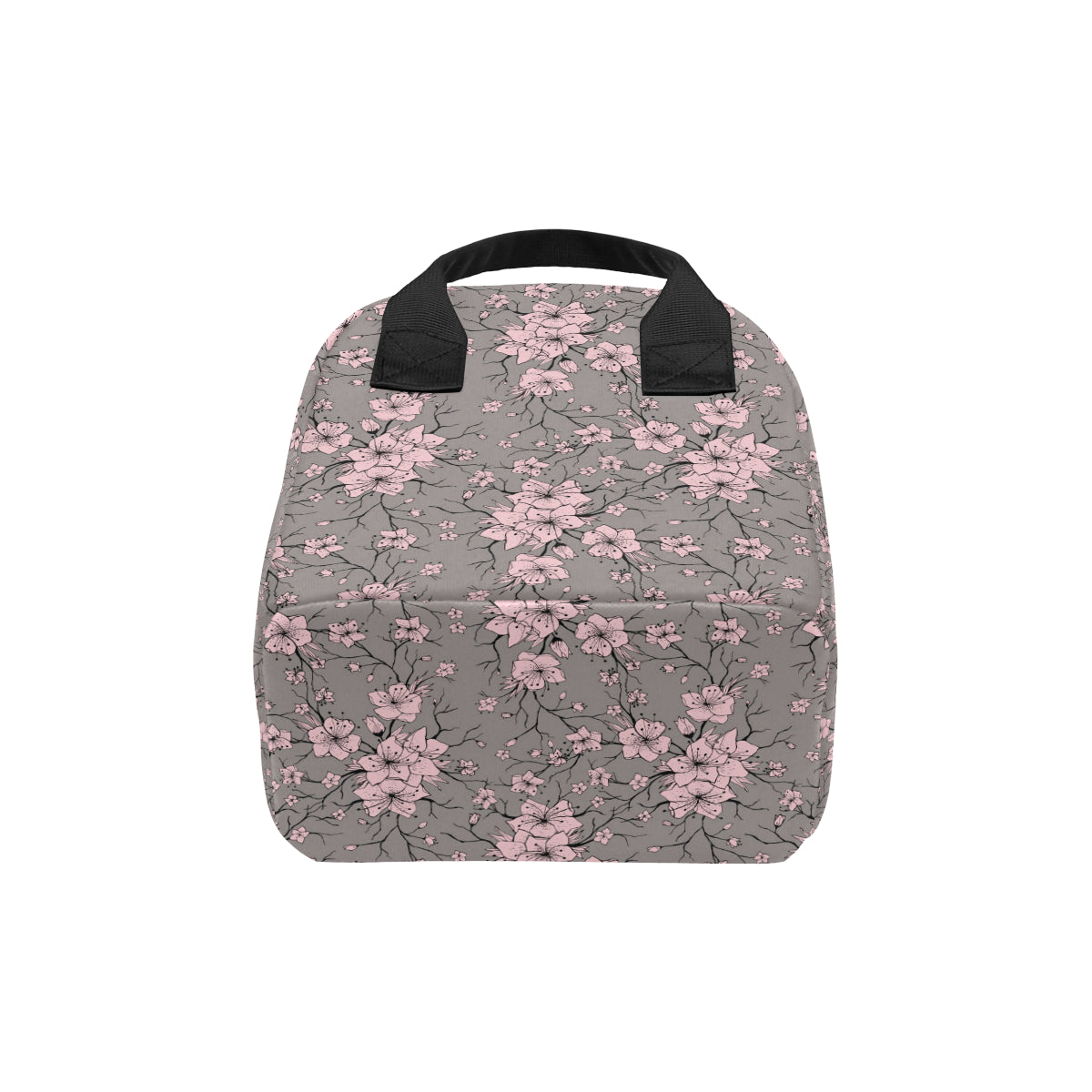 Cherry Blossom Pattern Print Design CB05 Insulated Lunch Bag