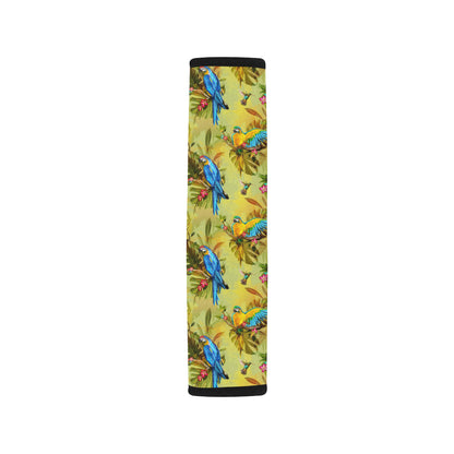 Parrot Pattern Print Design A02 Car Seat Belt Cover