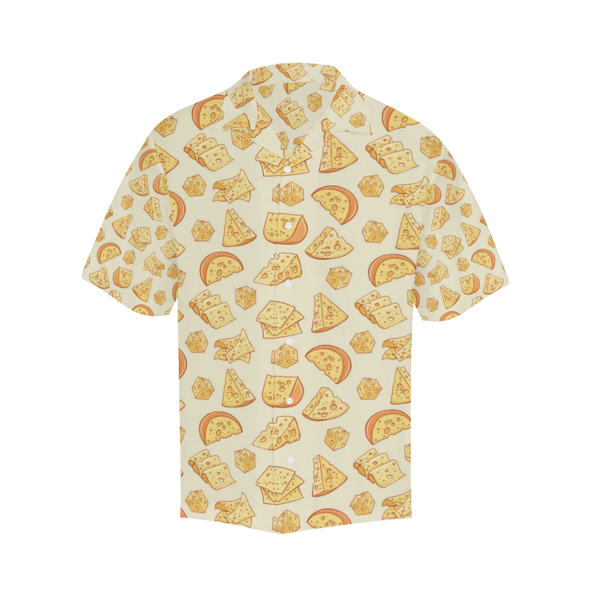 Cheese Pattern Print Design 01 Men's Hawaiian Shirt