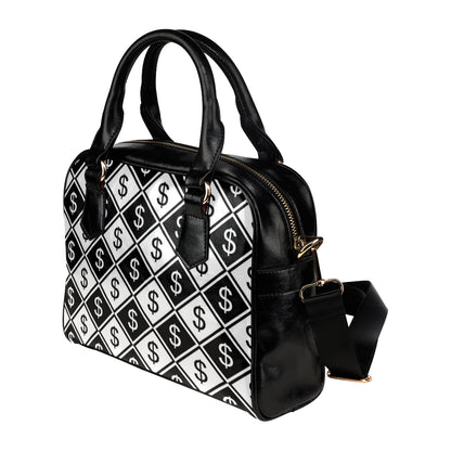 Money Pattern Print Design 04 Shoulder Handbag