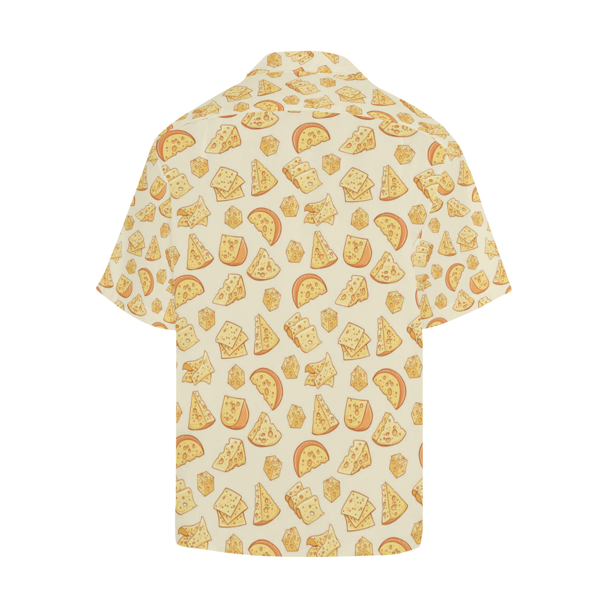 Cheese Pattern Print Design 01 Men's Hawaiian Shirt