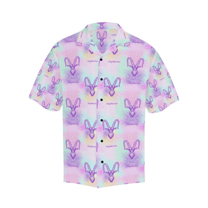Capricorn Zodiac Pattern Print Design 02 Men's Hawaiian Shirt