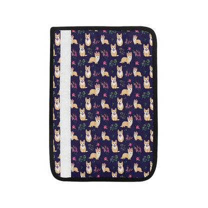 Pembroke Welsh Corgis Pattern Print Design A06 Car Seat Belt Cover