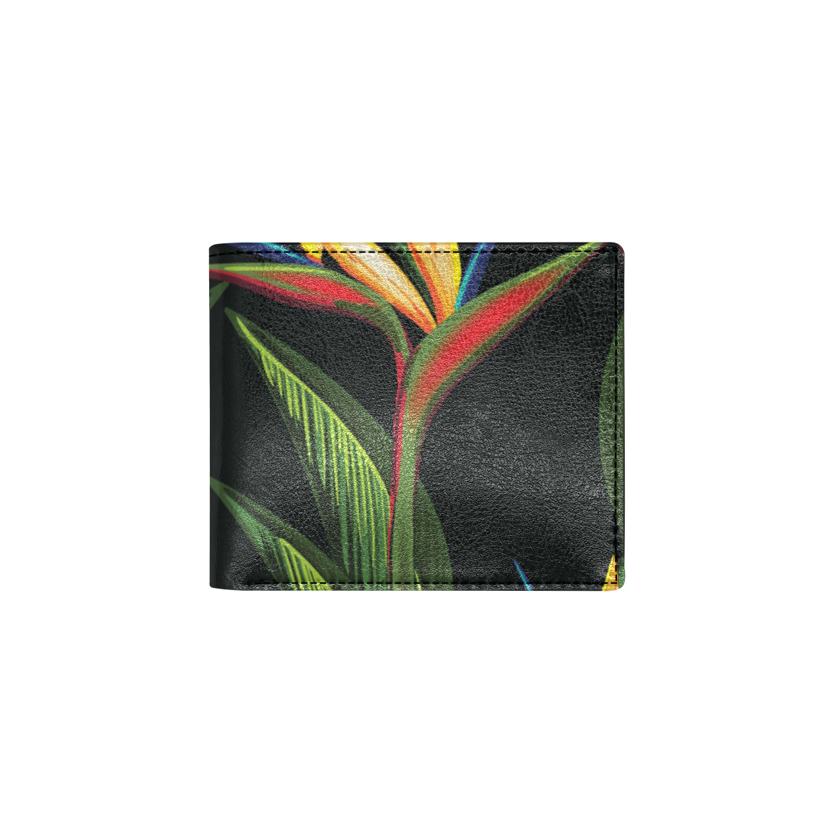 Bird Of Paradise Pattern Print Design BOP012 Men's ID Card Wallet