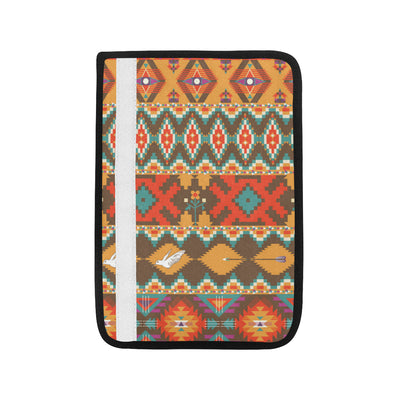 Native Pattern Print Design A01 Car Seat Belt Cover