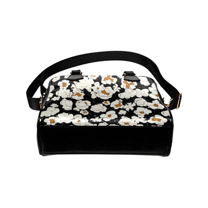 Popcorn Pattern Print Design A02 Shoulder Handbag