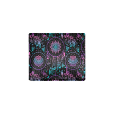 Dream catcher boho mandala Men's ID Card Wallet