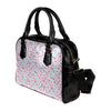 Cherry Blossom Pattern Print Design 01 Shoulder Handbag