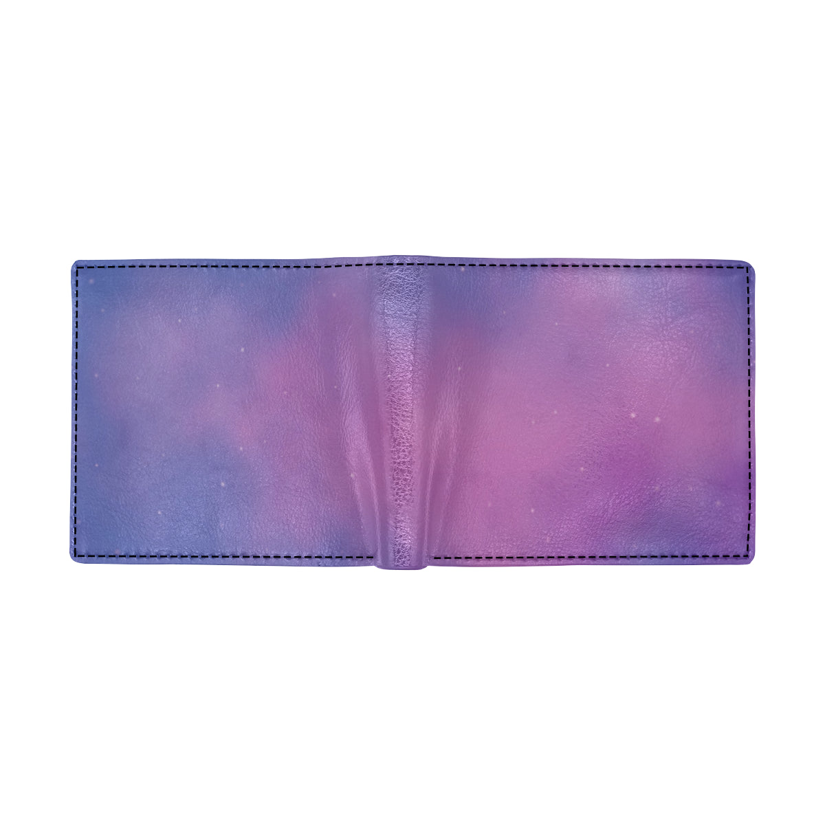 Nebula Pattern Print Design A05 Men's ID Card Wallet