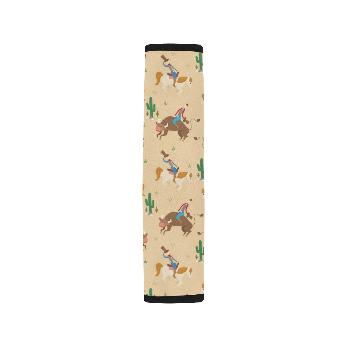 Rodeo Pattern Print Design A02 Car Seat Belt Cover