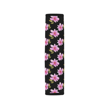 Magnolia Pattern Print Design MAG06 Car Seat Belt Cover