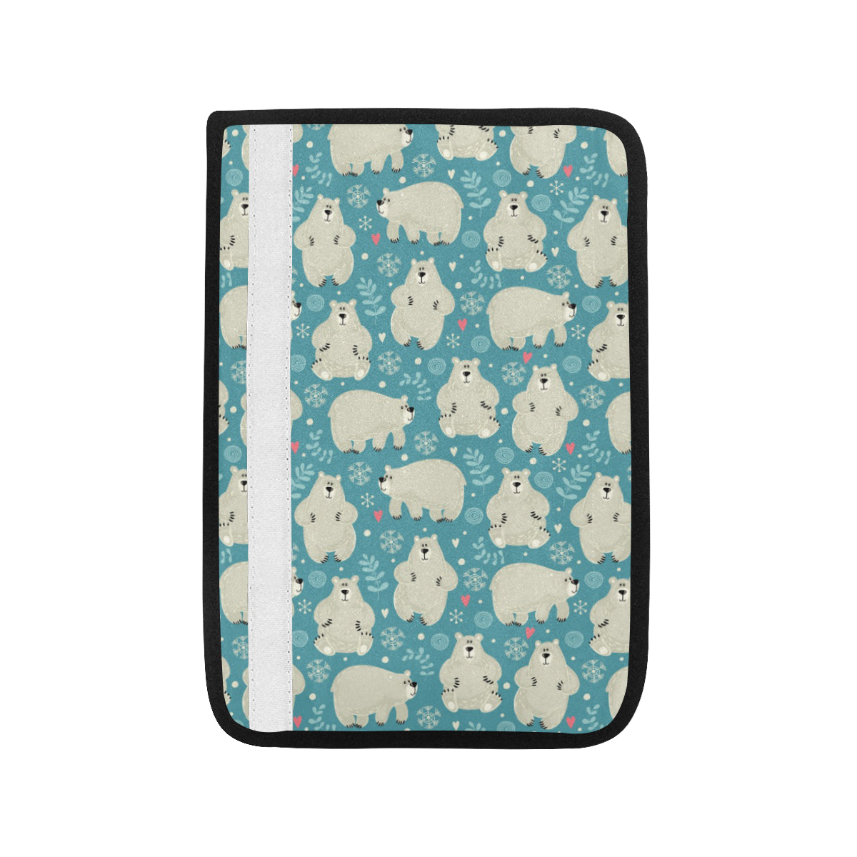 Bear Pattern Print Design BE04 Car Seat Belt Cover