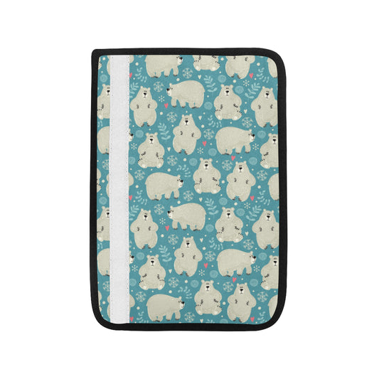 Bear Pattern Print Design BE04 Car Seat Belt Cover