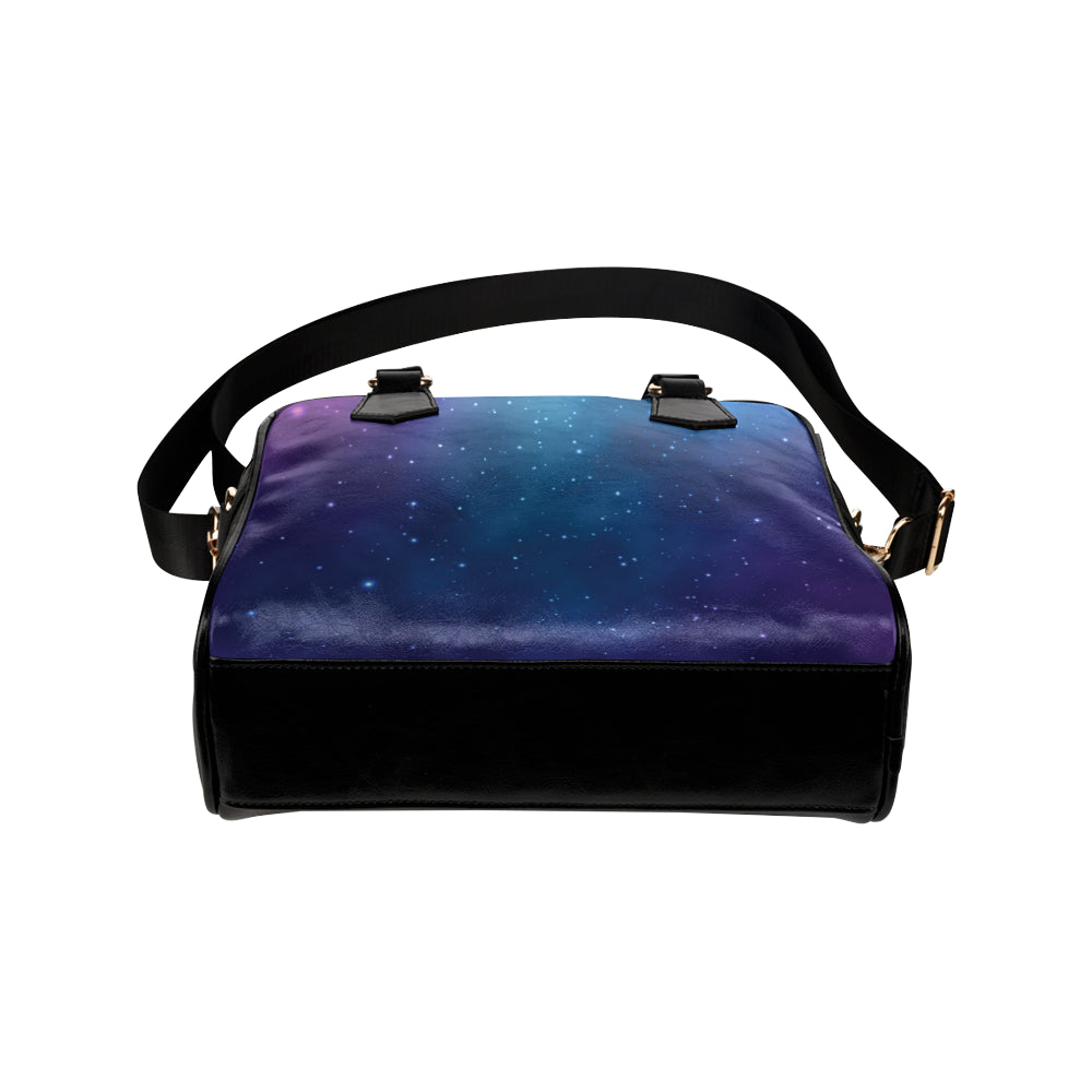 Nebula Pattern Print Design A01 Shoulder Handbag