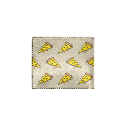Pizza Pattern Print Design A04 Men's ID Card Wallet