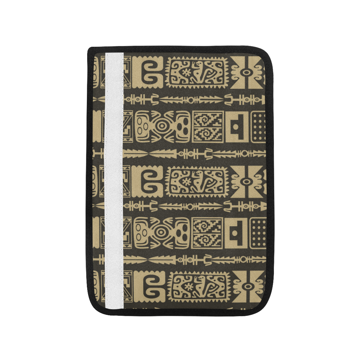 Mayan Pattern Print Design 03 Car Seat Belt Cover