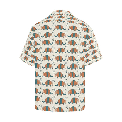 Armadillo Pattern Print Design 01 Men's Hawaiian Shirt