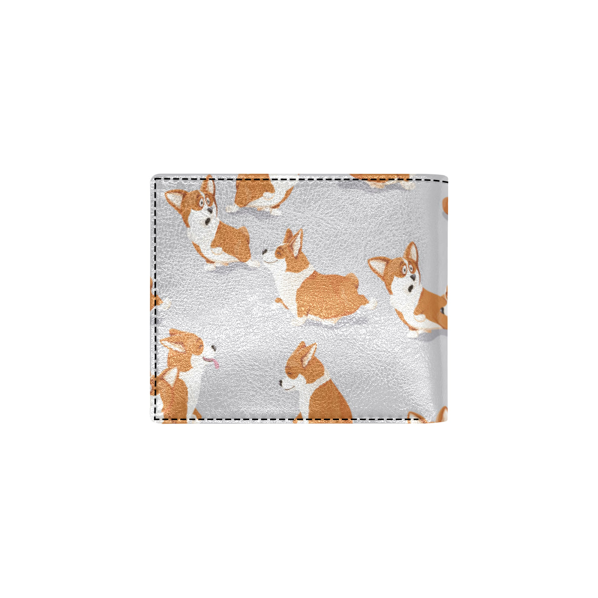 Pembroke Welsh Corgis Pattern Print Design A04 Men's ID Card Wallet