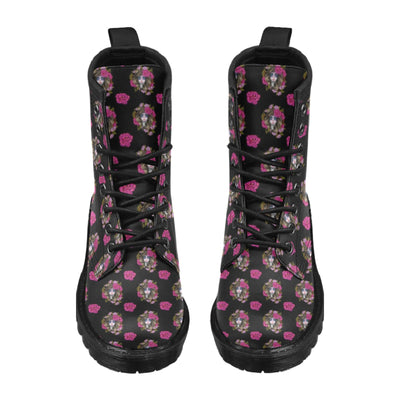 Day of the Dead Makeup Girl Women's Boots