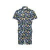 Butterfly Beautiful Print Pattern Men's Romper