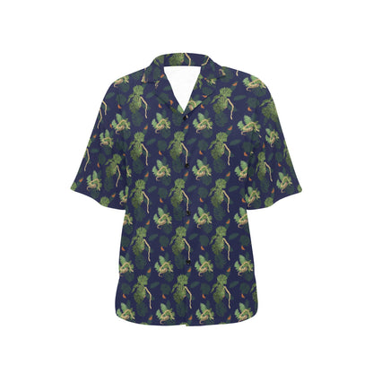 Boa Pattern Print Design 02 Women's Hawaiian Shirt