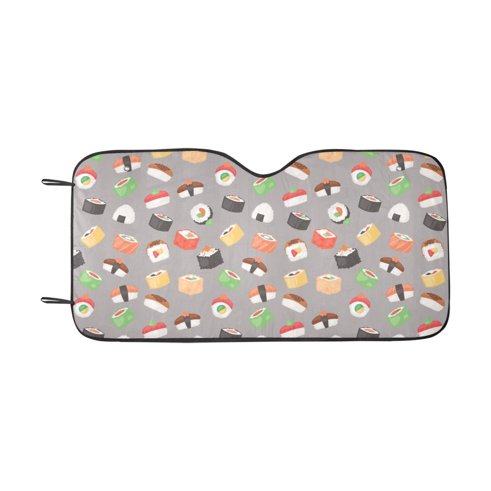 Sushi Print Design LKS307 Car front Windshield Sun Shade