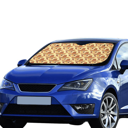 Maracas Print Design LKS403 Car front Windshield Sun Shade