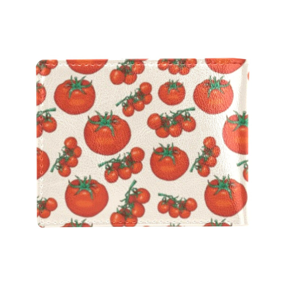 Tomato Print Design LKS302 Men's ID Card Wallet