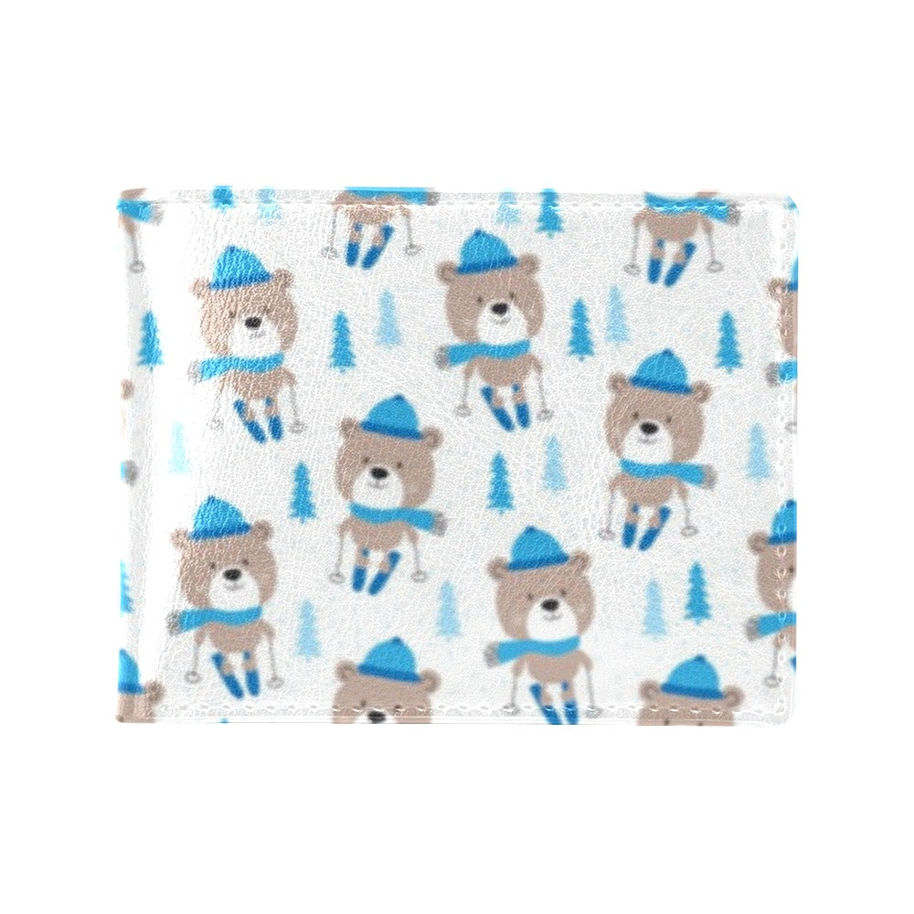 Ski Print Design LKS306 Men's ID Card Wallet