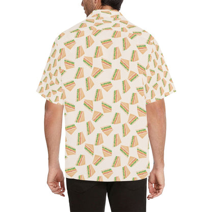 Sandwich Print Design LKS301 Men's Hawaiian Shirt