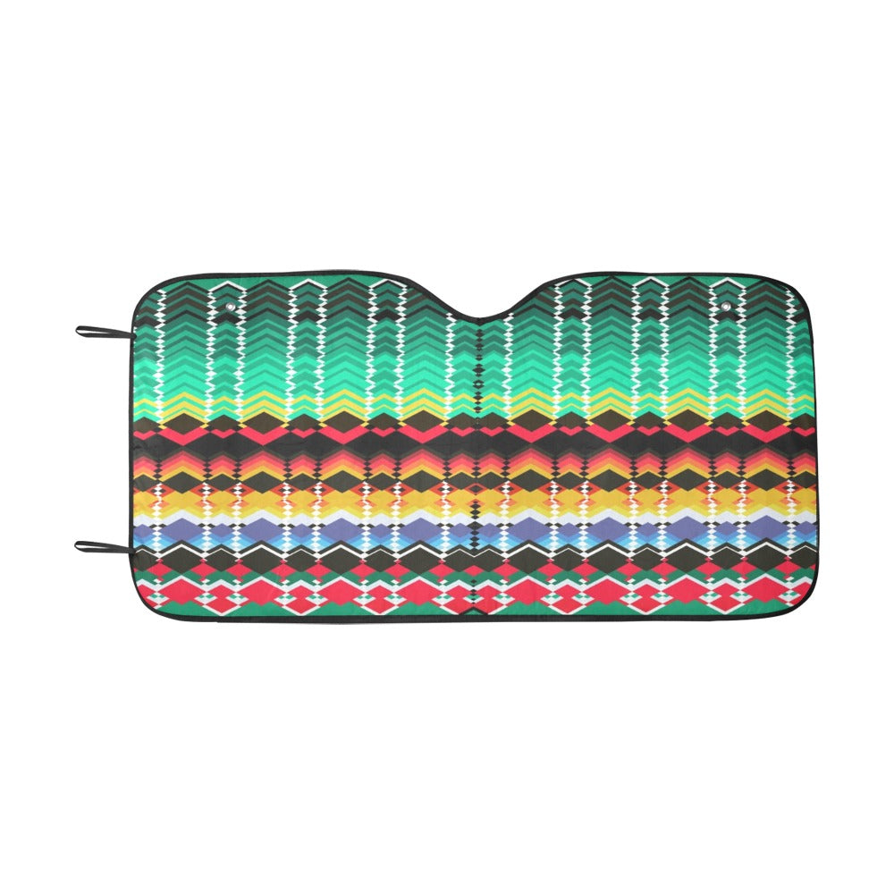 Serape Print Design LKS307 Car front Windshield Sun Shade