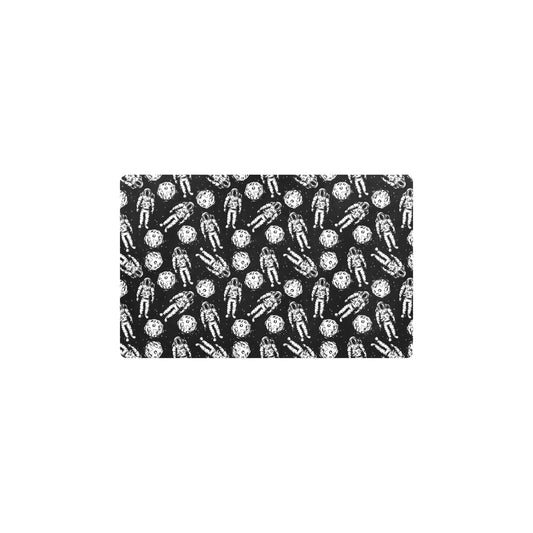 Astronaut Pattern Print Design 03 Kitchen Mat