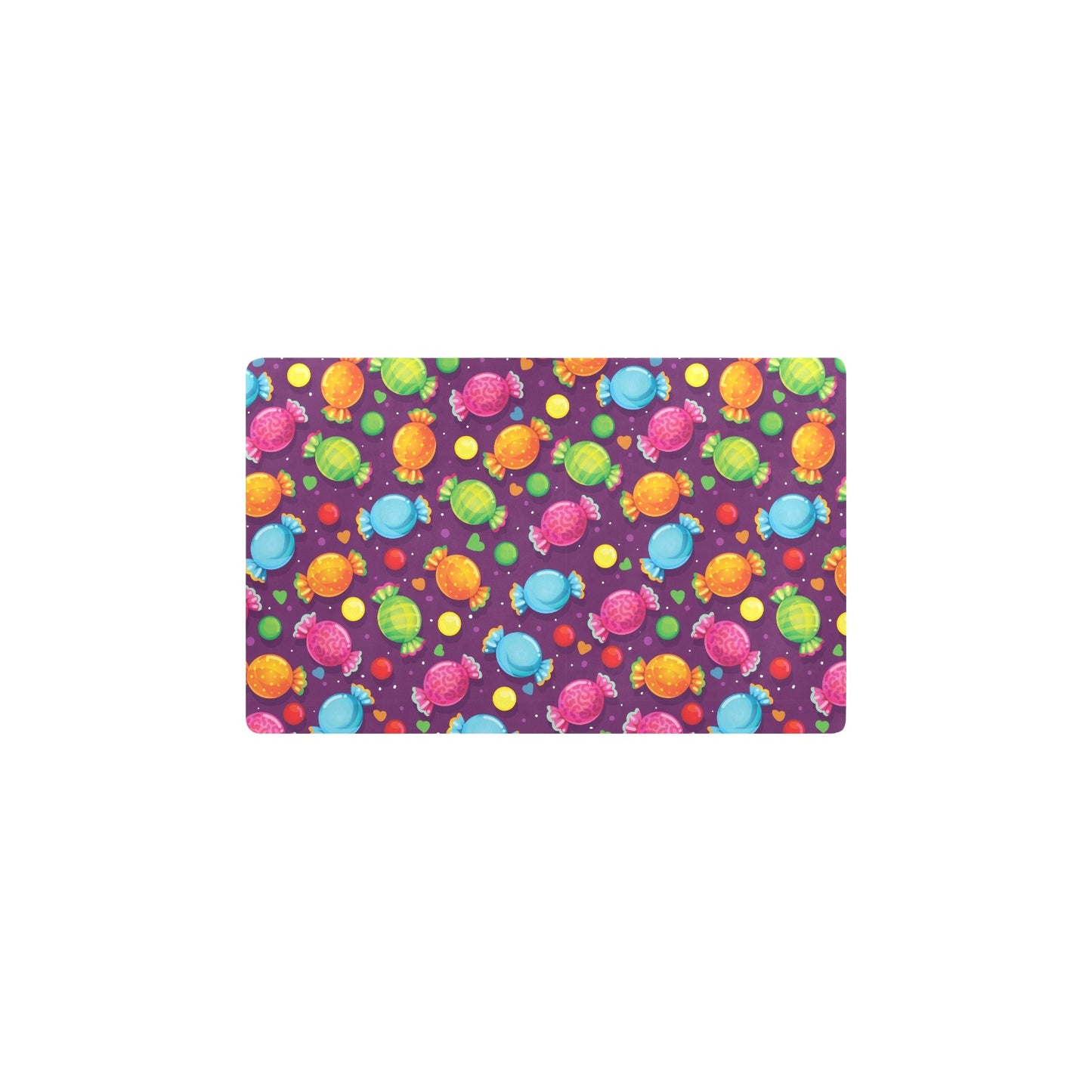 Candy Pattern Print Design CA05 Kitchen Mat