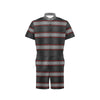 Checkered Flag Red Line Style Men's Romper