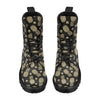 Gold Pineapple Hibiscus Women's Boots