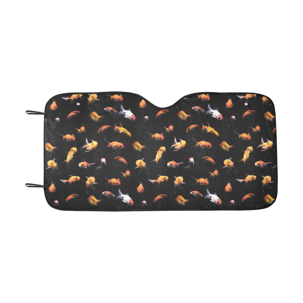Goldfish Print Design LKS402 Car front Windshield Sun Shade