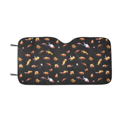 Goldfish Print Design LKS402 Car front Windshield Sun Shade