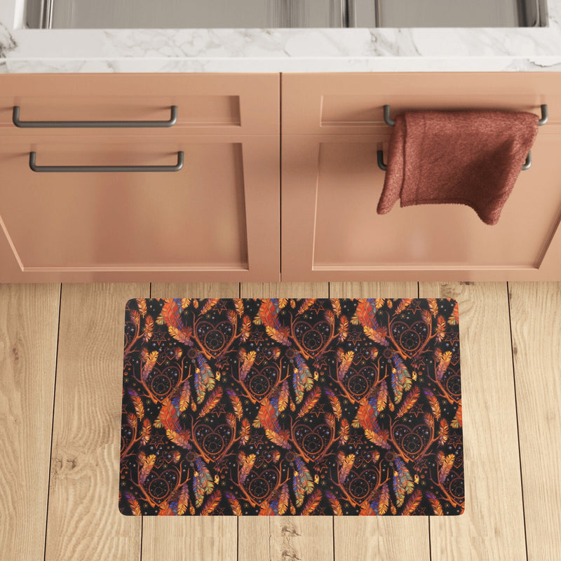 Dream Catcher Native American Design Kitchen Mat