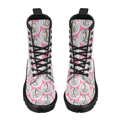 Rabbit Pattern Print Design RB019 Women's Boots