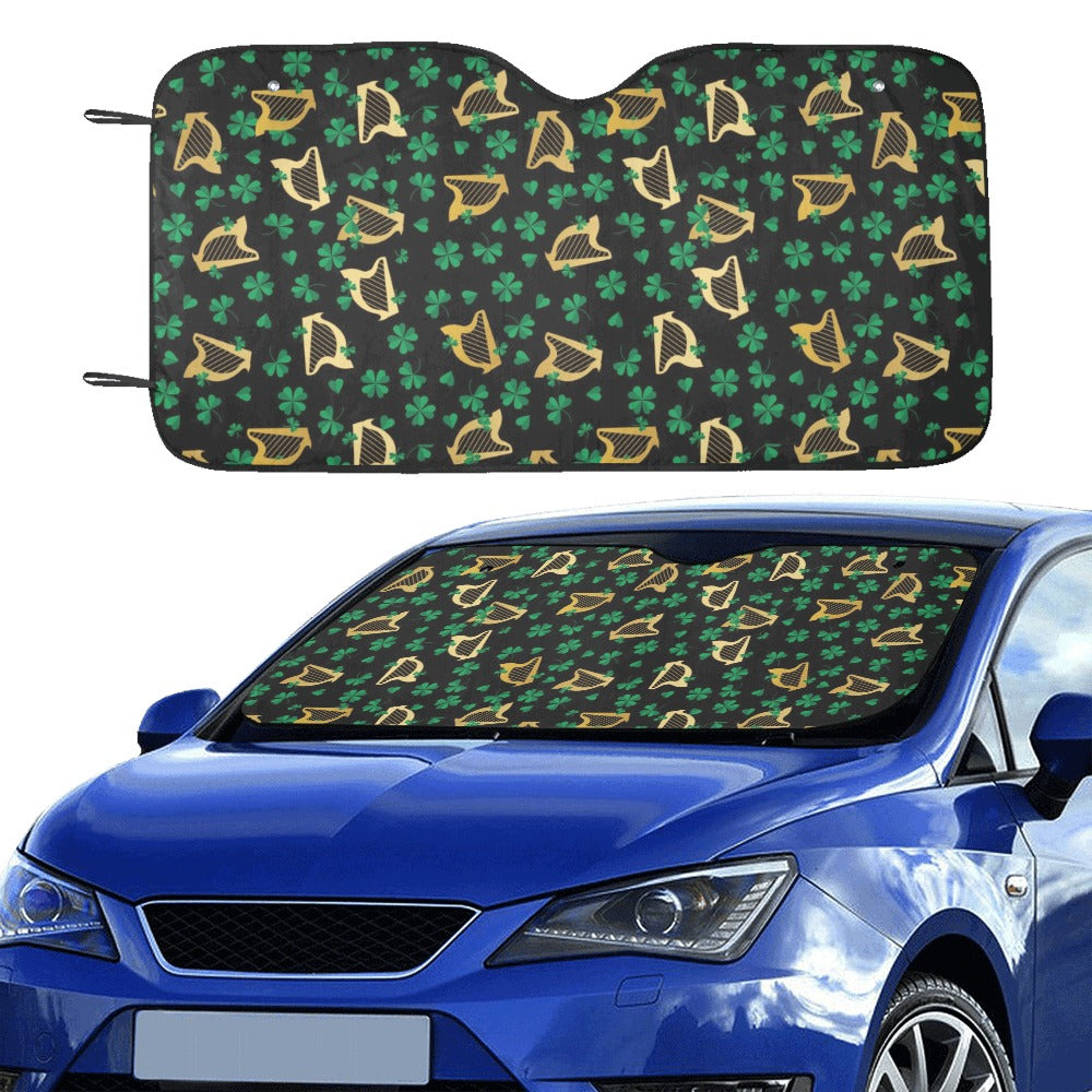 Harp Print Design LKS402 Car front Windshield Sun Shade