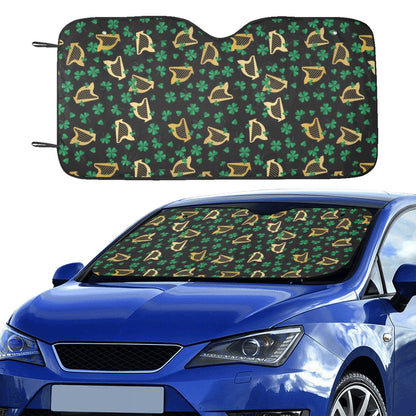 Harp Print Design LKS402 Car front Windshield Sun Shade