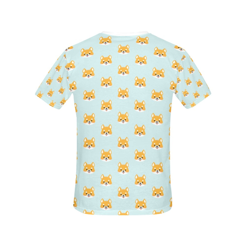 Shiba Inu Print Design LKS301 Women's  T-shirt