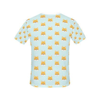 Shiba Inu Print Design LKS301 Women's  T-shirt
