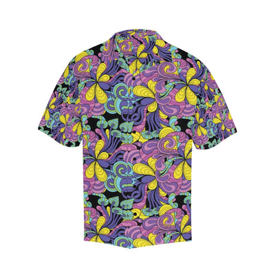 Trippy Print Design LKS305 Men's Hawaiian Shirt