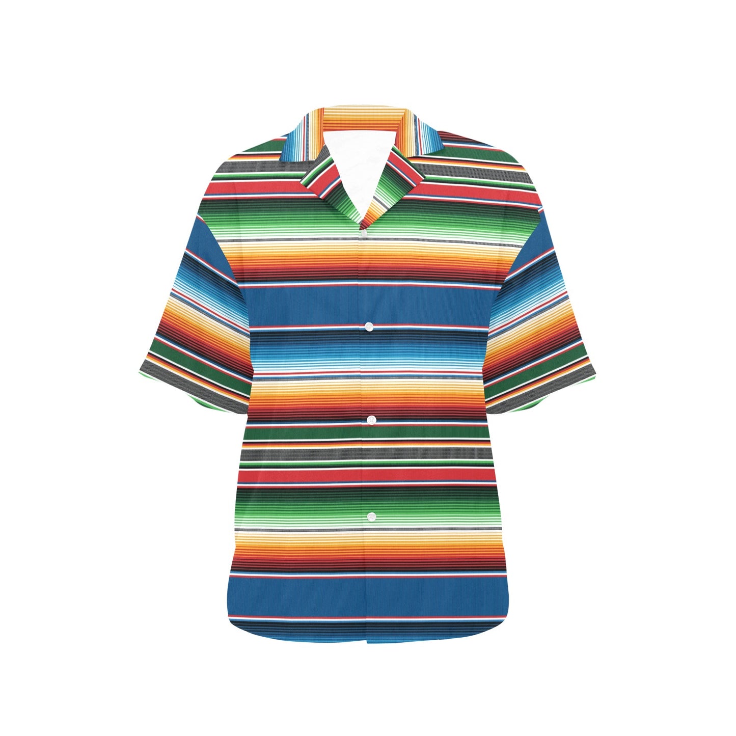 Serape Print Design LKS303 Women's Hawaiian Shirt