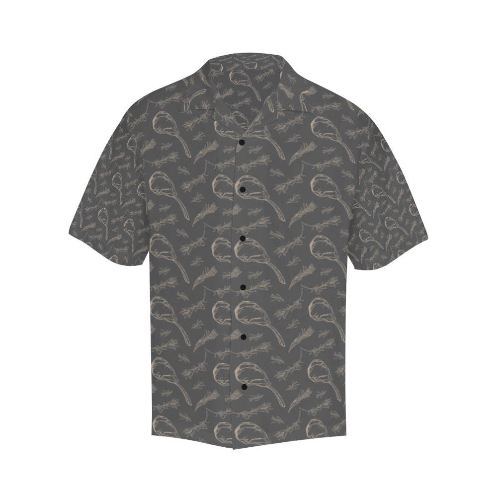 Steak Print Design LKS302 Men's Hawaiian Shirt